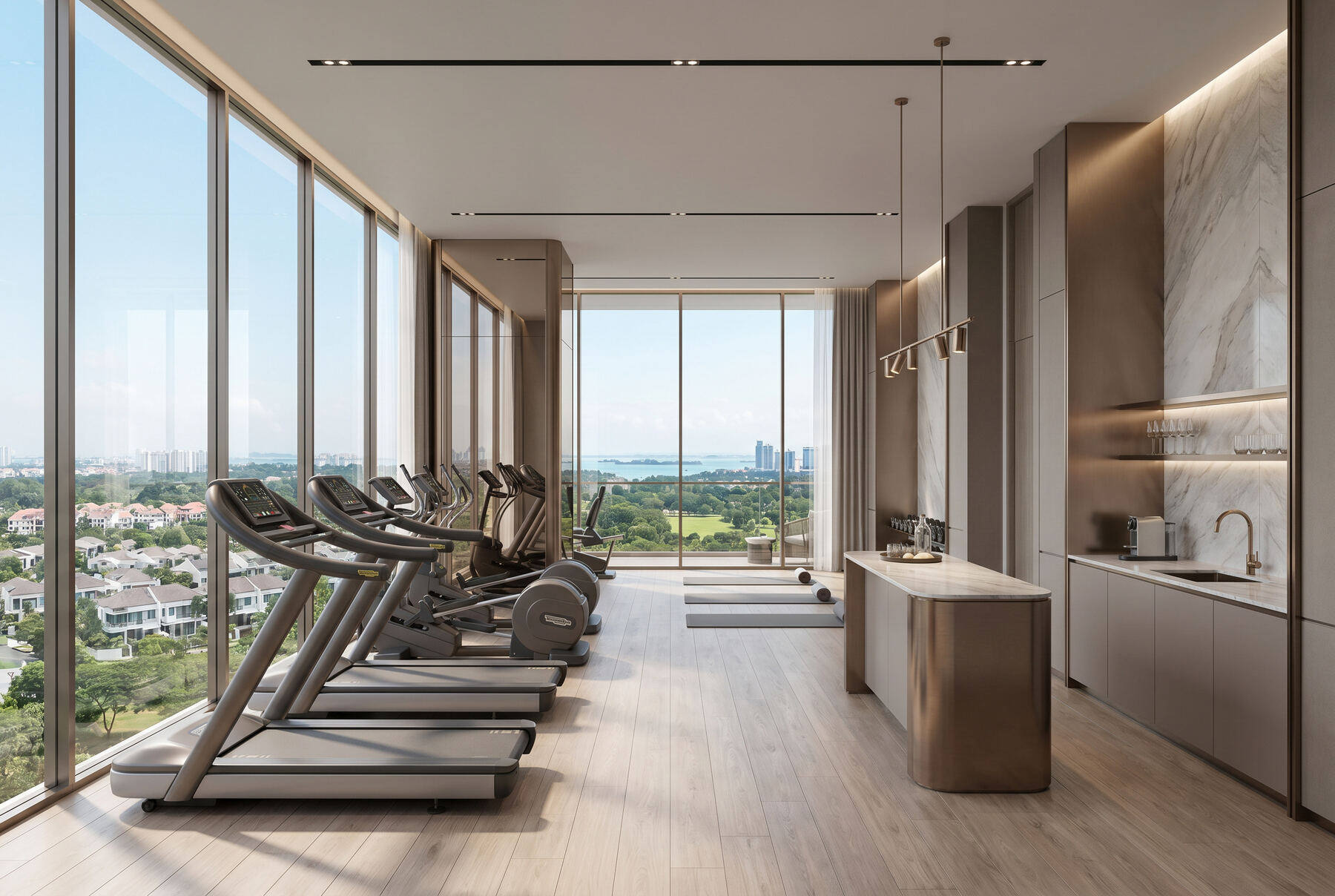 Sky Gym panoramic views
